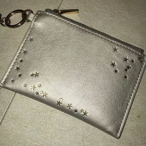 ANTHROPOLOGIE CARD HOLDER W/ KEY RING